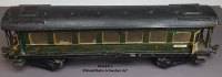 Märklin 18411 Spur 1, D-Zug Personenwagen 4-achs, 1./2.Kl., grün, 420mm