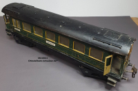 Märklin 18411 Spur 1, D-Zug Personenwagen 4-achs, 1./2.Kl., grün, 420mm