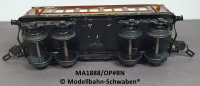 Märklin 1888/OP Spur 0, Blech Schlafwagen MITROPA. 4-achsig, braun, Inneneinrichtung, OVP
