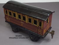 Märklin 18921 Spur 1, Personenwagen, J.E.V., 3.Kl., rotbraun, um ca. 1920