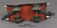 Märklin 19160 Spur 0, Blech, Offener Güterwagen, Bz. ab 1930, rotbraun, 130 mm