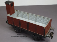 Märklin 19171 Spur 1, Offener Güterwagen, Bremserhaus, rotbraun, 200 mm