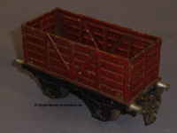 Märklin 1921 Spur 0, Blech Kastenwagen, rotbraun, Bauzeit ca. ab1930
