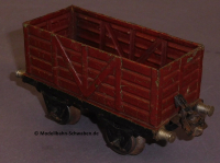 Märklin 1921 Spur 0, Blech Kastenwagen, rotbraun, Bauzeit ca. ab1930