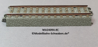 Märklin 24094 C-Gleis Gerade Länge 94,2 mm, Rostnachbildung