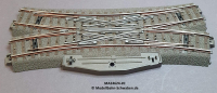 Märklin 24624 C-Gleis Doppelkreuzungsweiche DKW, 188,3 mm / 24,3°, Rostnachbildung