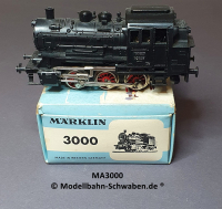 Märklin 3000 H0 Dampf-Tenderlok BR89 028, DB, OVP, Bz. ca.1959-1962