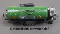 Märklin 314BP H0 Kesselwagen, BP, BN 314, Bremserhaus, Guss, Bz ca. ab 1949
