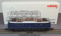 Märklin 3368 H0 E-Lok, BR118 024-9, Blau, DB, OVP,