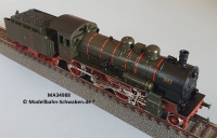 Märklin 34988 H0 Schlepptender Dampflok P8 Baden, Delta Digital, KPEV, OVP