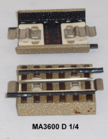 Märklin 3600D1/4 H0 M-Gleis gerade 45 mm