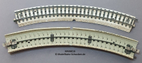 Märklin 3601U H0 M-Gleis gebogen D610/45°