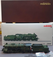 Märklin 37015 H0 Schnellzug-Dampflok S 2/6 mit Schlepptender, K.Bay.Sts.B., Dek.Holzbox, Booklet, MFX