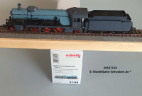 Märklin 37118 H0 Dampf Tenderlok, Reihe C, BN 2028, K.W.St.E., OVP, MFX+, Sound