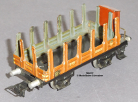 Märklin 372 Spur H0, Blech Rungenwagen m. Bremserhaus, Bauzeit ab 1935