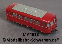 Märklin 4018 H0 Schienenbus Beiwagen DB800B, 142070 Stgt., OVP