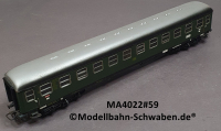 Märklin 4022 H0 D-Zug-Wagen, Blech, 2.Kl. BN 182035 Stg, DB, Bz.1959