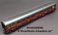 Märklin 4024 H0 D-Zug-Speisewagen, Blech, BN DB 001001, DSG Bz.1964
