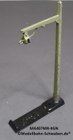 Märklin 407MR Spur 00 Oberleitung Mast 10 cm hoch,Grün, Mastfuß rund