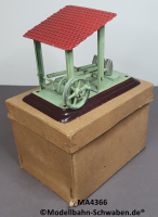 Märklin 4366 Blech, Hammerwerk mit Dach und drei Hämmern, Bauzeit vor 1927