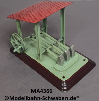 Märklin 4366 Blech, Hammerwerk mit Dach und drei Hämmern, Bauzeit vor 1927