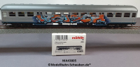 Märklin 43805 H0 Nahverkehrswagen Silberling, 2.Kl. m. Graffiti, Beleuchtung, DB, OVP