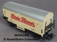 Märklin 4418 H0 Kühlwagen König Pilsener, Ichqrs 377, BN 502 534, DB