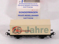 Märklin 44262.X99 Containertragwagen Private Modellbahner 25 Jahre Nattheim, OVP