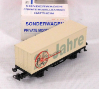 Märklin 44262.X99 Containertragwagen Private Modellbahner 25 Jahre Nattheim, OVP