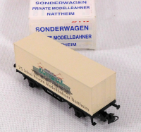Märklin 44262.X99 Containertragwagen Private Modellbahner 25 Jahre Nattheim, OVP