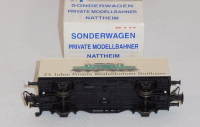Märklin 44262.X99 Containertragwagen Private Modellbahner 25 Jahre Nattheim, OVP