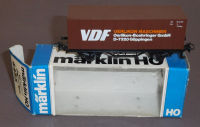 Märklin 4455 H0 Containerwagen VDF Oerlikon Boehringer, DB, OVP