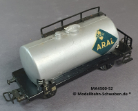Märklin 4500 H0 Kesselwagen Aral BN 599 304, DB, Bz ca.1952