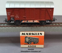 Märklin 4505 H0 Gedeckter Güterwagen, DB, OVP