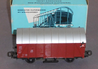 Märklin 4506 H0 Gedeckter Güterwagen mit Schlusslaternen, Gmh 39, DB, OVP