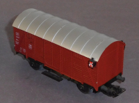 Märklin 4506 H0 Gedeckter Güterwagen mit Schlusslaternen, Gmh 39, DB, OVP