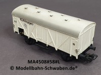 Märklin 4508 H0 Kühlwagen, BN 327 154 Tko02, DB, Bz ab 1958