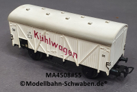 Märklin 4508 H0 Kühlwagen, rot lackierte Aufschrift, BN 327 154, DB, Bz ab1955