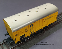 Märklin 4509 H0 Gedeckter Güterwagen Jamaica, 327 154, Tko 02, DB