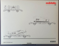 Märklin 45093 H0 Wagen-Set Flugzeugtransport, DRG, OVP