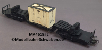 Märklin 4618 H0 Tiefladewagen bel. mit Kiste Bahia, DB