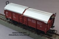 Märklin 4619 H0 Schiebedachwagen, 570 3 408-2, DB, OVP, 1974