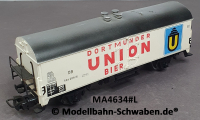 Märklin 4634 H0 Kühlwagen,Tehs 50, DORTMUNDER UNION, BN 504 209, DB Bz 1966