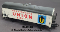 Märklin 4634 H0 Kühlwagen,Tehs 50, DORTMUNDER UNION, BN 504 209, DB Bz 1966