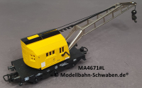 Märklin 4671 H0 Kranwagen Krupp-Ardelt, mit drehbaren Aufbau,BN 974 0 078-8, DB