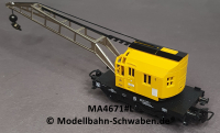 Märklin 4671 H0 Kranwagen Krupp-Ardelt, mit drehbaren Aufbau,BN 974 0 078-8, DB