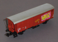 Märklin 4698 H0 Gedeckter Güterwagen, Bremserhaus, SBB, OVP, Bz 1980-1993