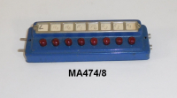 Märklin 474/8 Stellpult 8-fach, Bauzeit 1949-1952