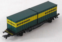 Märklin 4764 H0 Containerwagen Schenker, DB, OVP