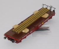 Märklin 4867 H0 Schwerlastwagen bel. m.Röhren, SNCF, OVP